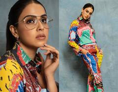 Genelia D'Souza बनी लेडी Ranveer Singh, अतरंगी कपड़ो में करवाया सतरंगी फोटोशूट