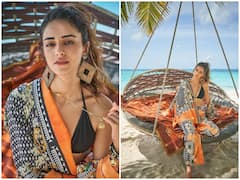 Ananya Panday Photos: बिकिनी पहने समंदर किनारे झूला झूलते हुए अनन्या पांडे ने कराया बेहद ग्लैमरस फोटोशूट, चढ़ा इंटरनेट का पारा