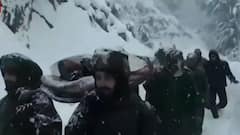 Jammu & Kashmir: Amidst heavy snowfall, army helps pregnant woman in reaching hospital