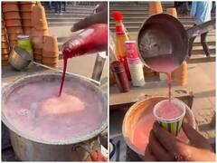 Watch: धमाल मचा रही रूह अफजा चाय, स्वाद उड़ा सकता है आपके होश