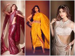 Shilpa Shetty Photo: शिल्पा शेट्टी का साड़ी लुक है उनके वेस्टर्न आउटफिट पर भारी, क्रिएटिव आइडियाज देख नजरें हटा पाना होगा मुश्किल