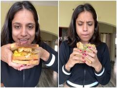 Watch: फूड ब्लॉगर ने गोलगप्पा सैंडविच बनाकर उड़ाए सभी के होश, क्या आप ट्राई करना चाहेंगे?