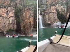 Brazil Lake Accident: ब्राजील में बड़ा हादसा, बोट पर गिरा चट्टान का कई टन भारी टुकड़ा, 7 लोगों की मौत, 32 घायल