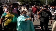 Kishori Pednekar ऑन ड्युटी! नव्या नियमांच्या पाहणीसाठी थेट पोहोचल्या गेट वे ऑफ इंडियावर