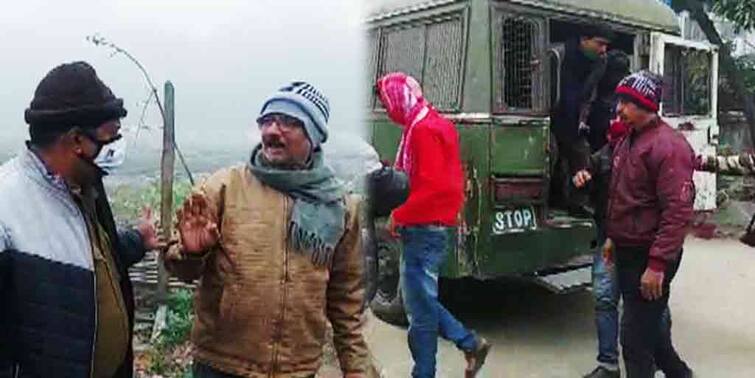 North Dinajpur: 32 people is Raigunj caught by the police as they did not wear mask North Dinajpur: মাস্ক না পরার 'অপরাধ', রায়গঞ্জে পুলিশের জালে আটক ৩২