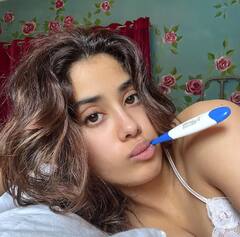 ਬਿਖਰੇ ਵਾਲ, ਮੂੰਹ 'ਚ ਥਰਮਾਮੀਟਰ ਤੇ NO Makeup ਨਾਲ ਜਾਨ੍ਹਵੀ ਕਪੂਰ ਨੇ ਪਾਈ Morning Selfie, ਇੰਝ ਬਿਤਾ ਰਹੀ ਦਿਨ