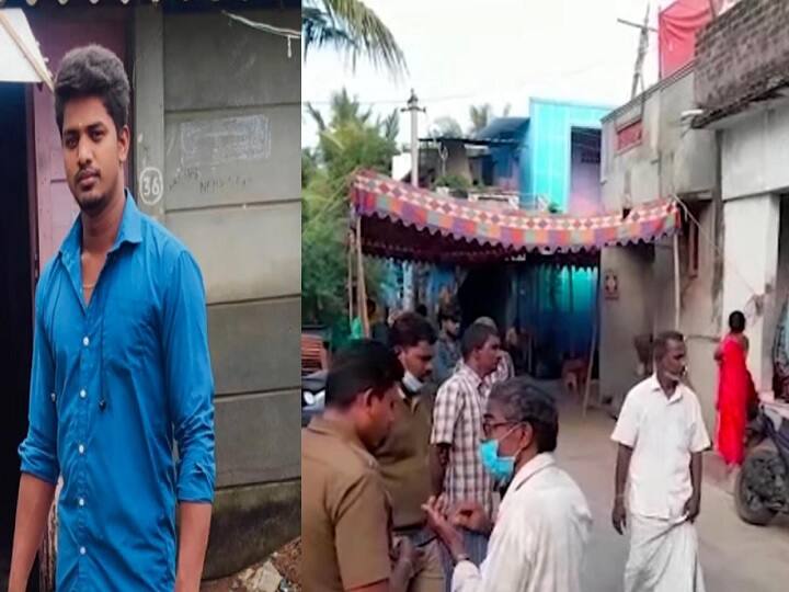 Puducherry: A dispute over a liquor road in Villianur - Condemned youth murder மது அருந்தி சாலையில் தகராறு - தட்டிக்கேட்ட புதுமாப்பிள்ளை குத்திக்கொலை