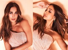 शिमरी स्टाइल में दिखा Malaika Arora का गोल्डन लुक, वायरल फोटोज देख फैंस हुए घायल