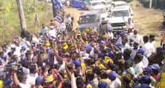 Karnataka Congress Take Out Rally Demanding To Resolve Mekedatu Dam Issue Amid Growing Covid Cases