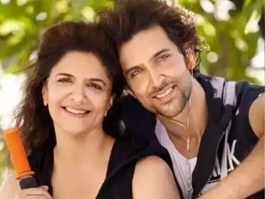 hrithik roshan mom pinkie roshan wishes son a happy birthday saying a star was born former adopts a puppy name HBD:  Hrithik Roshan: રિતિકના બર્થ ડે પર  માતા પિન્કીએ લાડવા માટે  લખી ઇમોશનલ પોસ્ટ, જાણો શું લખ્યું