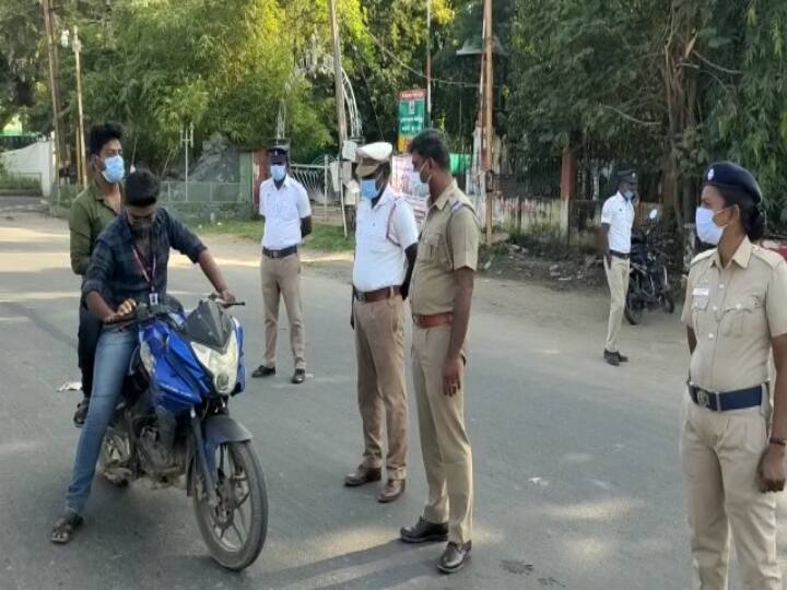 Cuddalore: 1009 people fined Rs 2.16 lakh for violating rules during full curfew in Cuddalore கடலூரில் முழு ஊரடங்கில் விதிகளை மீறிய 1009 பேர் மீது வழக்குப்பதிவு - 2.16 லட்சம் அபராதம்