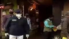 Sealdah: কোলে মার্কেটে পুলিশি তৎপরতা, মাস্ক না পরলেই ঢুকিয়ে দেওয়া হচ্ছে এনক্লোজারে| Bangla News