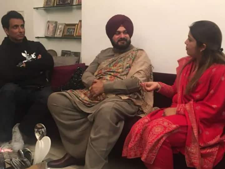Actor Sonu Sood's Sister Malvika Joins Congress In Punjab Actor Sonu Sood's Sister Malvika Joins Congress In Punjab