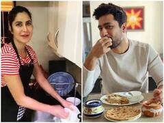 Watch: शादी के बाद घर में बर्तन मांजते-खाना पकाते Katrina Kaif का वीडियो वायरल, मक्खन के साथ पराठे खाते दिखे Vicky Kaushal
