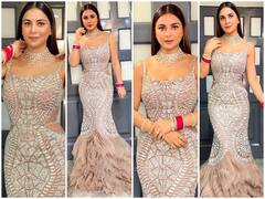 Shraddha Arya Photos: बॉडीकॉन ड्रेस में लाल चूड़ा पहने श्रद्धा आर्या लगीं हुस्न परी, खूबसूरती देख दिल हार बैठे फैंस
