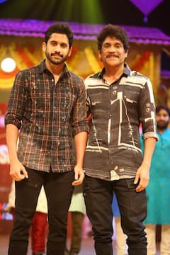 నాగ్ విజిల్స్.. శృతి కలిపిన కృతి.. వాసి వాడి తస్సదియ్య.. ‘బంగార్రాజు’లు ఇరగొట్టేశారు!