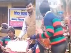 Watch: कंबल मिलते ही उठकर चलने लगा व्हीलचेयर पर बैठा शख्स, आईपीएस ने शेयर किया वीडियो
