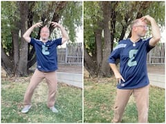 Watch: डांसिंग डैड रिकी पोंड ने 'रिंकिया के पापा' गाने पर किया शानदार डांस, वीडियो हो रहा वायरल