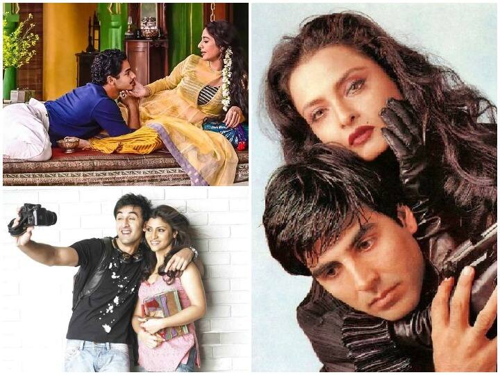 बॉलीवुड फिल्मों में कुछ भी हो सकता है  ये बात किसी से छिपी नहीं. फिल्मों में कई बार हम कम स्टार्स के अजीबों जोड़ियां को देख चुके हैं. कई फिल्मों में कम उम्र के एक्टर को ज्यादा उम्र की एक्ट्रेस संग रोमांस करते देखा जा चुका है. हम हम उन्हीं एक्टर्स के बारे में बताने जा रहे है, जिन्होंने ऑन्स्क्रन अपने से ज्यादा उम्र की एक्ट्रेस संग रोमांस कर चुके हैं.