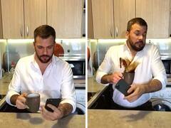 Watch: मोबाइल पर शख्स देख रहा था बेसबॉल मैच, हिटर के आउट होते ही हुआ आउट ऑफ कंट्रोल, फिर कर बैठा ये...