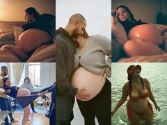 Twins Baby Bump: घर पर ही हो गई मशहूर एक्ट्रेस के जुड़वा बच्चों की डिलीवरी, बेबी बंप की तस्वीरों ने उड़ाए लोगों के होश