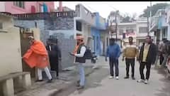 BJP leaders violate COVID protocol during Jan Sampark Abhiyan