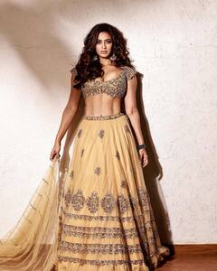 सिंड्रेला बनकर Shweta Tiwari ने गिराईं बिजलियाँ, डीप नैक ब्लाउज को फ्लॉन्ट करती दिखीं एक्ट्रेस