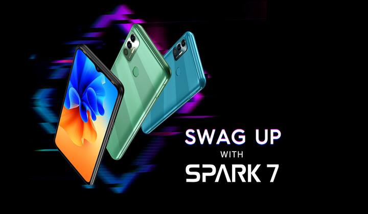 Tecno Spark 7: इस स्मार्टफोन में 2 जीबी की रैम के साथ 32 जीबी की इंटरनल मैमोरी दी गई है. फोन में 16MP का रियर कैमरा दिया गया है. इसके अलावा इसमें 6.52 इंच की डिस्प्ले दी गई है. फोन में पावर बैकअप के लिए 6000mAH की बैटरी दी गई है. इसकी कीमत 7899 रुपये है.