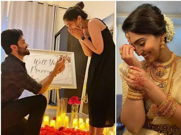 Actress Reba Monica John , who acted in Vijay-starrer Bigil entered wedlock with her boyfriend Joemon Joseph Reba Monica John Wedding: கொரோனால.! அதான் கூட்டம் சேர்க்கல! சத்தமில்லாமல் திருமணத்தை முடித்த பிகில் நாயகி!