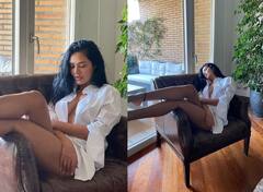 Esha Gupta ने फ्लॉन्ट की अपनी परफेक्ट फिगर, तस्वीरें देख फैंस नहीं हटा पाए नज़र