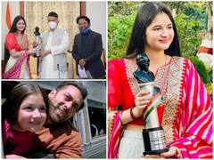 In Pics: Bajrangi Bhaijaan Fame Harshaali Malhotra Receives Bharat Ratna Dr Ambedkar Award, Dedicates It To Salman Khan