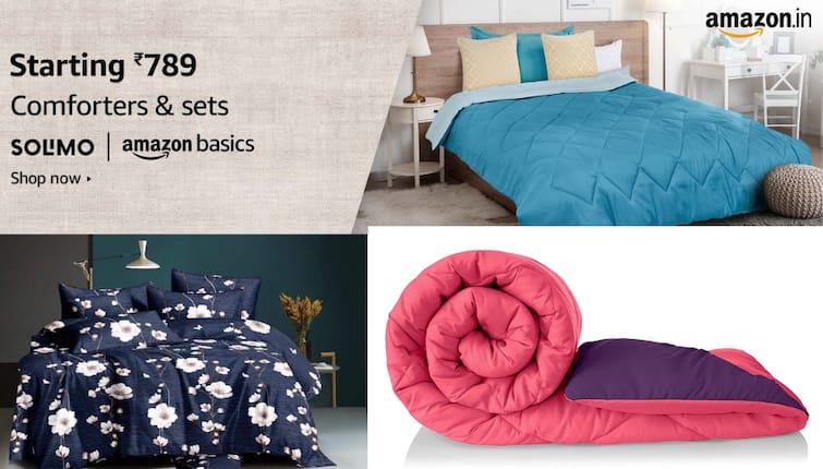 सर्दी की क्या टेंशन जब 800 रुपये से भी कम में मिल रहे हैं बेस्ट क्वालिटी के Comforter