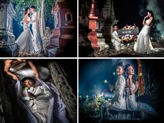 Trending Photo: कब्रिस्तान में प्री-वेडिंग फोटोशूट, कफन लपेटकर ताबूत में दिया पोज, देखने वाले हैरान