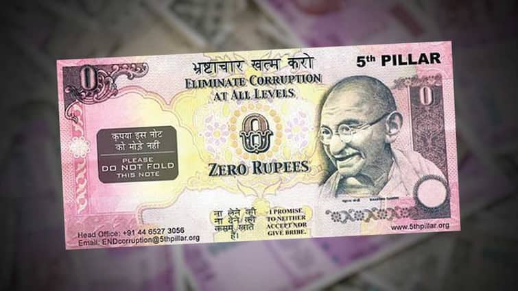 Have you ever seen India`s zero rupee note? Know when and why it was printed, fascinating details about it ਜਾਣ ਕੇ ਹੋ ਜਾਓਗੇ ਹੈਰਾਨ! ਭਾਰਤ 'ਚ ਕਿਉਂ ਪਈ 0 ਰੁਪਏ ਦਾ ਨੋਟ ਛਾਪਣ ਦੀ ਜ਼ਰੂਰਤ? ਜਾਣੋ ਕਾਰਨ