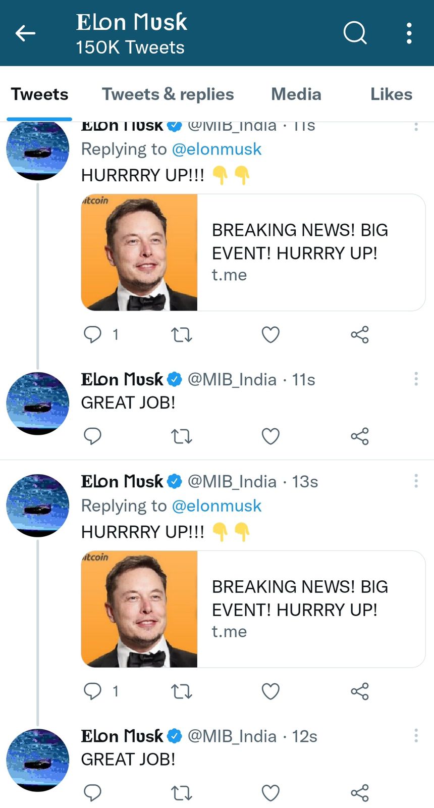 I&B Ministry Twitter Account Hacked, Became 'Elon Musk'. Restored
