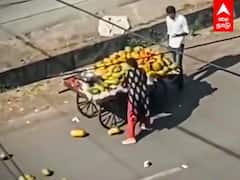 Madhya Pradesh: இவ்வளோ கோவமா?...தள்ளுவண்டியிலிருந்து பழங்களை எடுத்து சாலையில் வீசிய பெண்