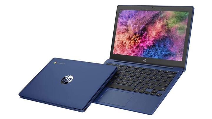 HP Chromebook MediaTek MT8183 - HP ની Chromebook મીડિયાટેક પ્રોસેસર દ્વારા સંચાલિત છે અને ChromeOS ચલાવે છે. લેપટોપ 11.6-ઇંચની ડિસ્પ્લે સાથે આવે છે અને તે 4GB RAM અને 64GB ઇન્ટરનલ સ્ટોરેજ સાથે આવે છે. આકર્ષક અને સ્લિમ લેપટોપ એક જ ચાર્જ પર 12 કલાકનો બેટરી બેકઅપ ઓફર કરવાનો દાવો કરે છે. તે ગૂગલ આસિસ્ટન્ટ સપોર્ટ સાથે આવે છે. HP Chromebook MediaTek MT8183 ની કિંમત ₹23,490 છે.