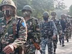 UP News: गोरखपुर में पुलिस और SSB जवानों ने किया फ्लैग मार्च, चुनाव को लेकर की जा रहा तैयारियां
