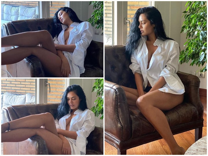Covid Positive Esha Gupta Quarantine Photos: बॉलीवुड अभिनेत्री ईशा गुप्ता (Esha Gupta) कोरोना पॉजिटिव हैं और आइसोलेशन में भी उन्होंने अपनी लेटेस्ट तस्वीरों से हंगामा बरपा दिया है. ईशा (Esha Gupta) ने इंस्टाग्राम पर अपनी ये तस्वीरें शेयर की है जो कि सोशल मीडिया पर खूब वायरल हो रही हैं.