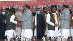 Punjab Election 2022: ਚੋਣਾਂ ਤੋਂ ਪਹਿਲਾਂ ਬੀਜੇਪੀ ਨੇ ਮੁੱਖ ਮੰਤਰੀ ਚੰਨੀ ਦੇ ਪਰਿਵਾਰ 'ਚ ਲਾਈ ਸੰਨ੍ਹ