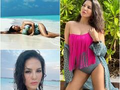 IN PICS: Sunny Leone Mesmerises With Her Different Bikini Looks