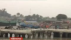 Gangasagar Mela: গঙ্গাসাগর মেলায় করোনাবিধিতে তৎপরতা, প্রতিটি ফেরিঘাটে স্যানিটাইজেশন টানেল | Bangla News