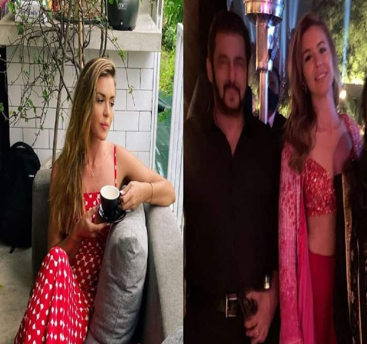 Is salman khan afire   American actress Samantha lockwood reacts to her link up rumours with the superstar salman khan સલમાનનું હોલીવુડની આ હોટ એક્ટ્રેસ સાથે ચાલી રહ્યું છે અફેર ? સલમાનાન ફાર્મહાઉસમાં બર્થ ડેના દિવસ હતી હાજર ને.......