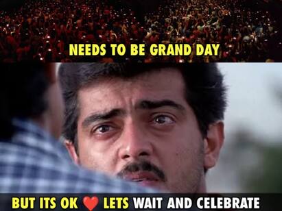 Valimai FDFS: Ajith fans upset over valimai movie release gets postponed Valimai FDFS: இது வலி (மை).! இன்னேரத்துக்கு நாங்க ஆடிபாடியிருப்போம்.. ட்விட்டரில் குமுறும் அஜித் ஃபேன்ஸ்!