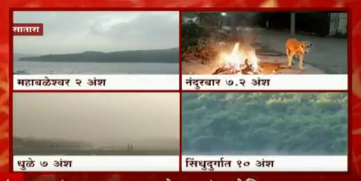 Maharashtra Cold Wave : चांद्यापासून बांद्यापर्यंत महाराष्ट्राला हुडहुडी ABP Majha