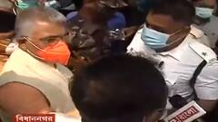 Dilip Ghosh: ফের প্রচারে 'বিধিভঙ্গ', বিধাননগরের ৩৩ নম্বর ওয়ার্ডে প্রচারের সময় দিলীপ ঘোষকে 'বাধা' পুলিশের| Bangla News