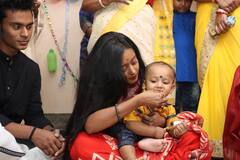 Shruti Das: 'প্রথা ভাঙার আলাদা আনন্দ', বোনপোর মুখেভাত দিয়ে লিখলেন শ্রুতি