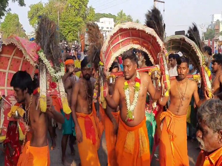 நாளை முதல் தரிசனம் கிடையாது என்பதால் பழனி கோயிலில் அலை மோதிய பக்தர்கள் கூட்டம்