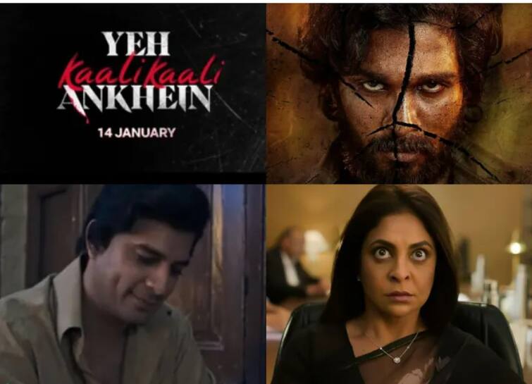 upcoming movies and series on ott this week pushpa human yeh kaali kaali aankhen Upcoming Movies and Series On OTT This Week : विकेंडसाठी खास मेजवाणी; ओटीटीवरील 'या' सीरिज, चित्रपट करतील प्रेक्षकांचे मनोरंजन