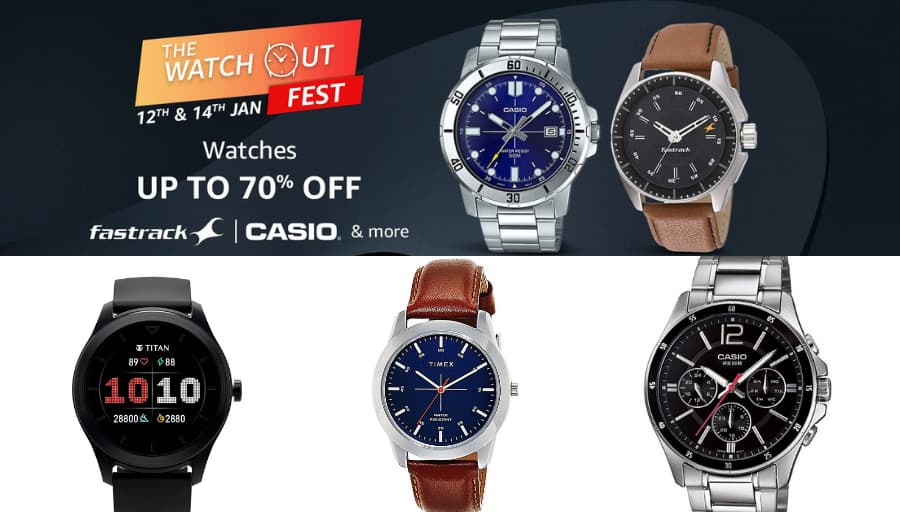 Amazon Sale: Check Out Great Discounts On Branded Smartwatch Along With Analog Watches Amazon Sale: Check Out Great Discounts On Branded Smartwatch Along With Analog Watches RTS Amazon Sale: Check Out Great Discounts On Branded Smartwatch Along With Analog Watches